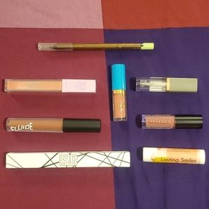 Eyeliner, lip gloss, liquid lipstick, chapstick